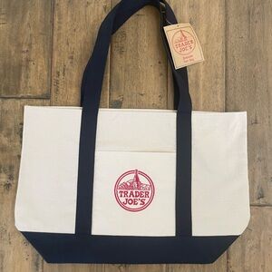 🔥 Viral Trader Joe’s Canvas Tote Bag – Sold Out In Stores | New